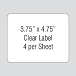 Clear Laser Labels