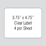 Clear Laser Labels Clear Laser Labels