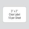 Clear Laser Labels